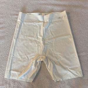 Women's SHEIN White "Be Kind" Shapewear Shorts XL
